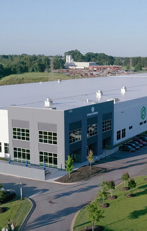 Proterra building aerial view